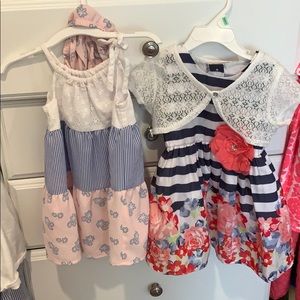 Lot of girls dresses 18m